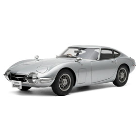 [AutoArt] 1:18 Toyota 1967 2000GT Silver Model Car Die-Cast