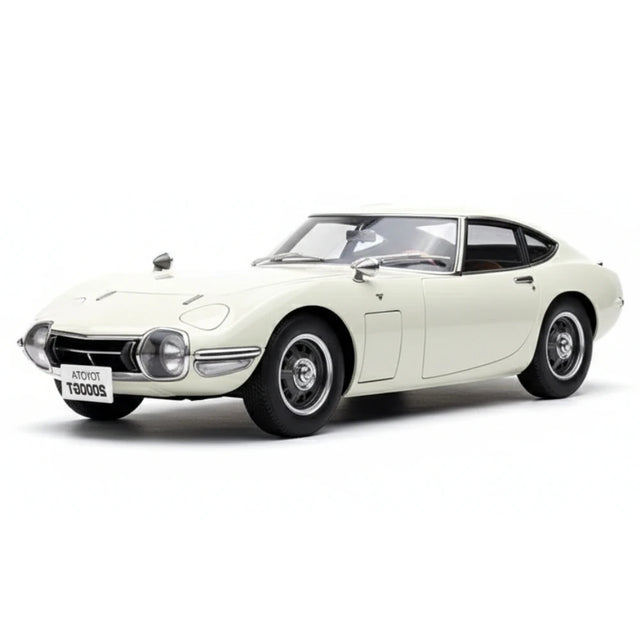 [AutoArt] 1:18 Toyota 1967 2000GT White Model Car Die-Cast