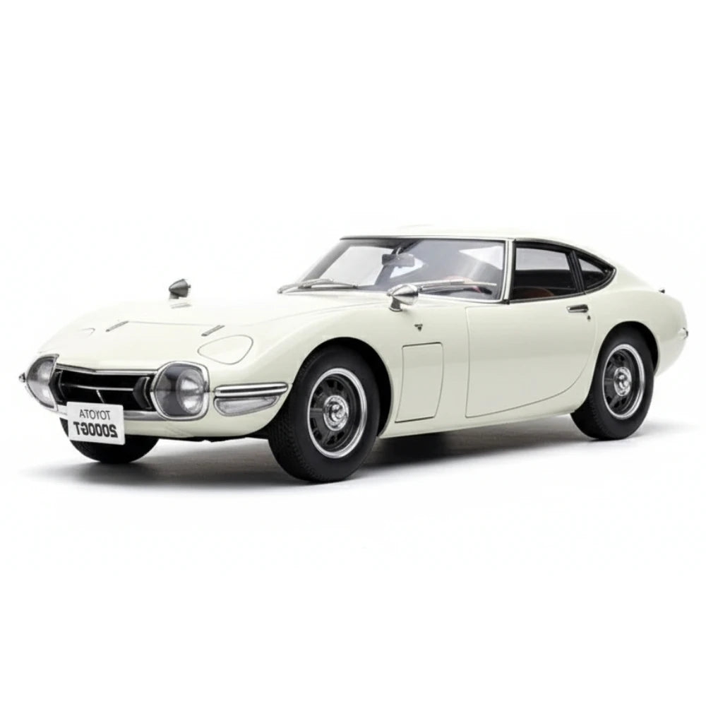 [AutoArt] 1:18 Toyota 1967 2000GT White Model Car Die-Cast
