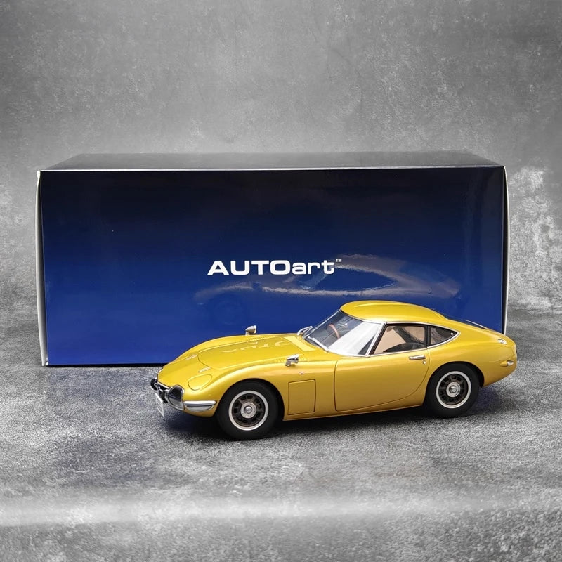 [AutoArt] 1:18 Toyota 1967 2000GT Yellow Model Car Die-Cast
