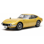 AutoArt Toyota 1967 2000GT jaune 1:18 – voiture miniature de collection en métal moulé
