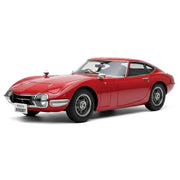 AutoArt Toyota 1967 2000GT rouge 1:18 – voiture miniature de collection en métal moulé