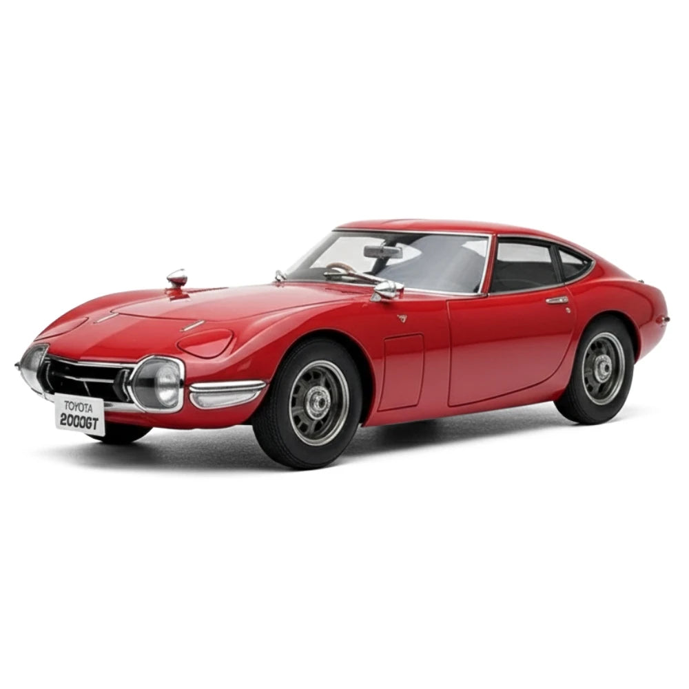 [AutoArt] 1:18 Toyota 1967 2000GT Red Model Car Die-Cast
