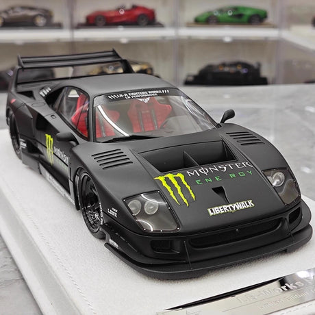 [BBA] 1:18 Ferrari 1987 F40 Liberty Walk Widebody Monster Model Car Resin