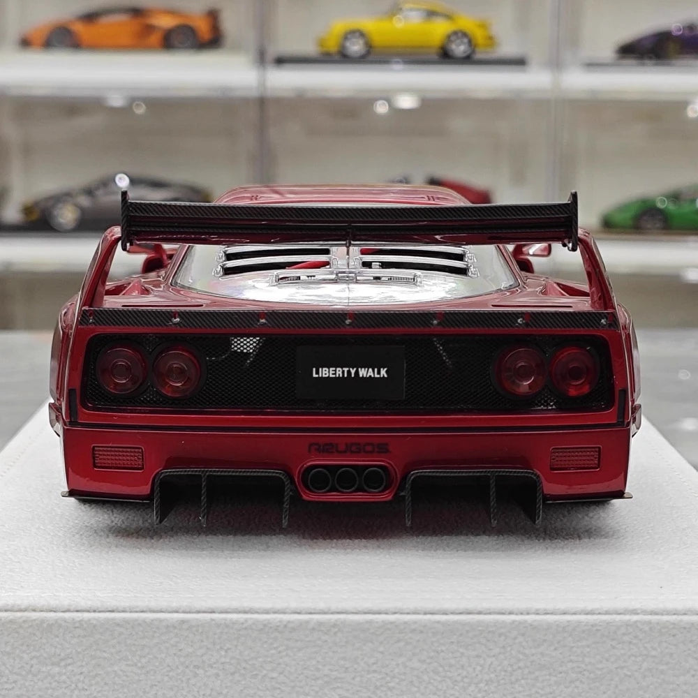[BBA] 1:18 Ferrari 1987 F40 Liberty Walk Widebody Red Model Car Resin