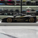 [BBA] 1:18 Ferrari 2011 458 Italia GT 1.0 Liberty Walk Black Model Car Resin