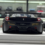 [BBA] 1:18 Ferrari 2011 458 Italia GT 1.0 Liberty Walk Black Model Car Resin