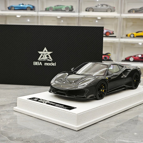 BBA Ferrari 2018 488 Pista Carbon Fiber 1:18 – Collectible Resin Model Resin