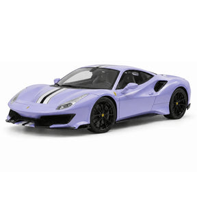 BBA Ferrari 2018 488 Pista Chameleon Purple 1:18 – Sammelobjekt-Resin-Modellharz