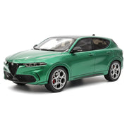 BBR Alfa Romeo 2023 Tonale verde 1:18 – modelo de coleção em resina