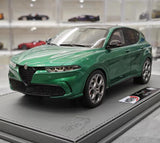 [BBR] 1:18 Alfa Romeo 2023 Tonale Green Model Car Resin