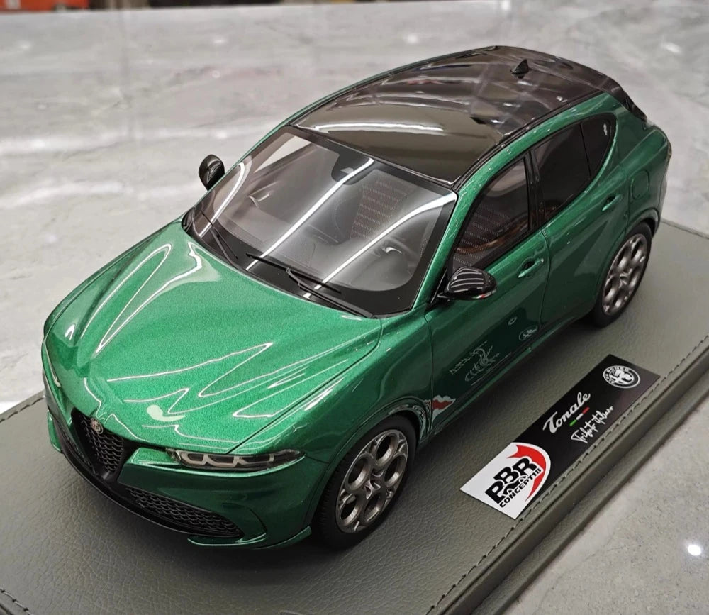 [BBR] 1:18 Alfa Romeo 2023 Tonale Green Model Car Resin