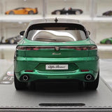[BBR] 1:18 Alfa Romeo 2023 Tonale Green Model Car Resin