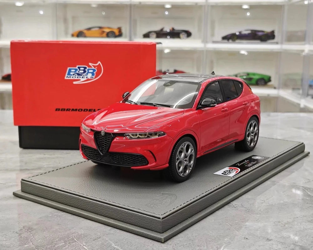 [BBR] 1:18 Alfa Romeo 2023 Tonale Red Model Car Resin