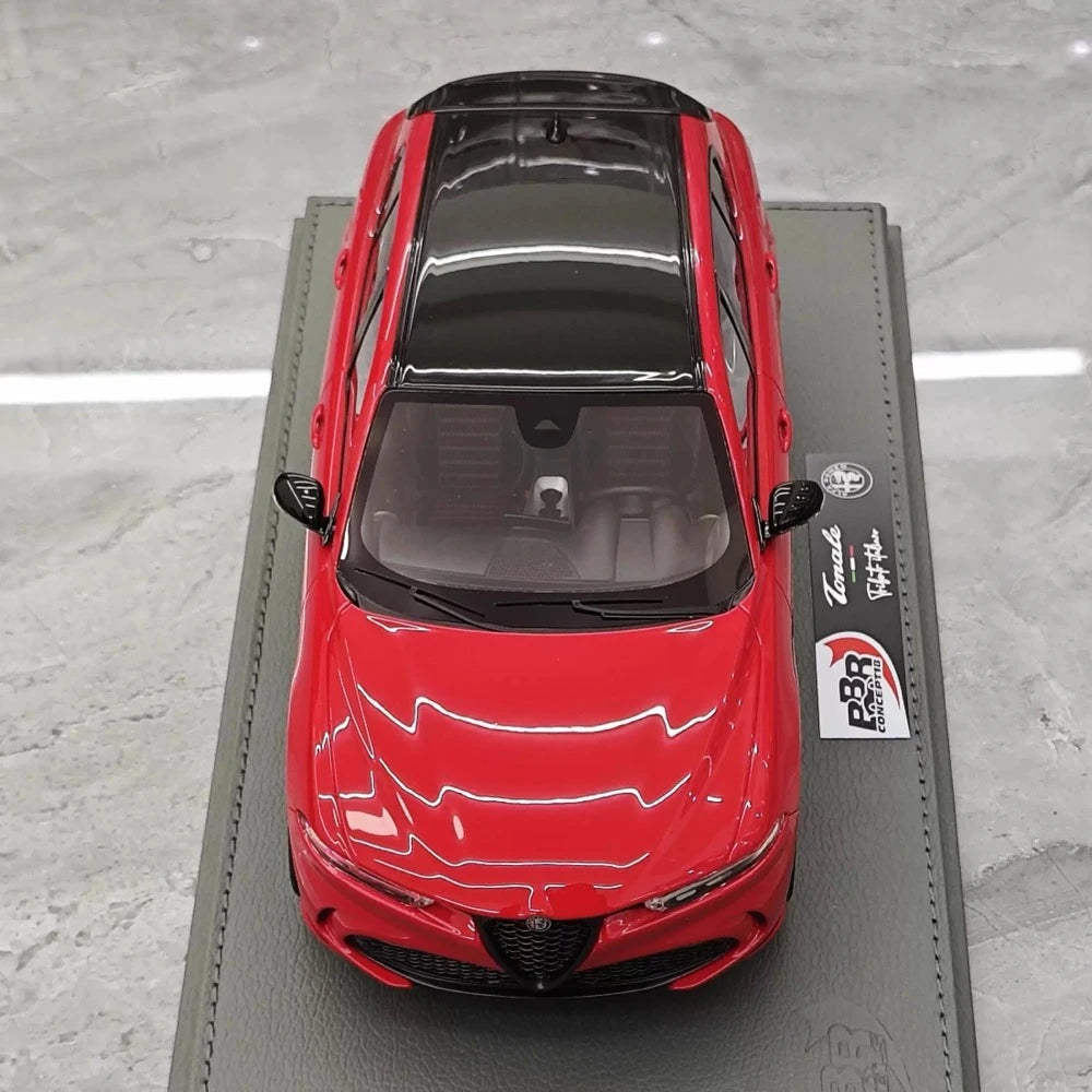 [BBR] 1:18 Alfa Romeo 2023 Tonale Red Model Car Resin