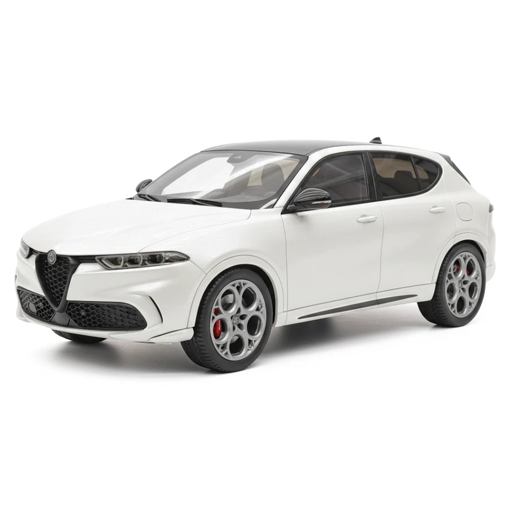 [BBR] 1:18 Alfa Romeo 2023 Tonale White Model Car Resin