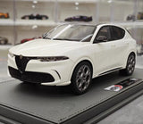 [BBR] 1:18 Alfa Romeo 2023 Tonale White Model Car Resin