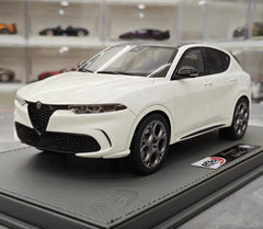 [BBR] 1:18 Alfa Romeo 2023 Tonale White Model Car Resin