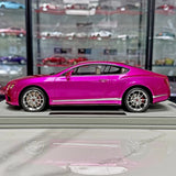 [BBR] 1:18 Bentley 2012 Continental GT V8 Pink Model Car Resin