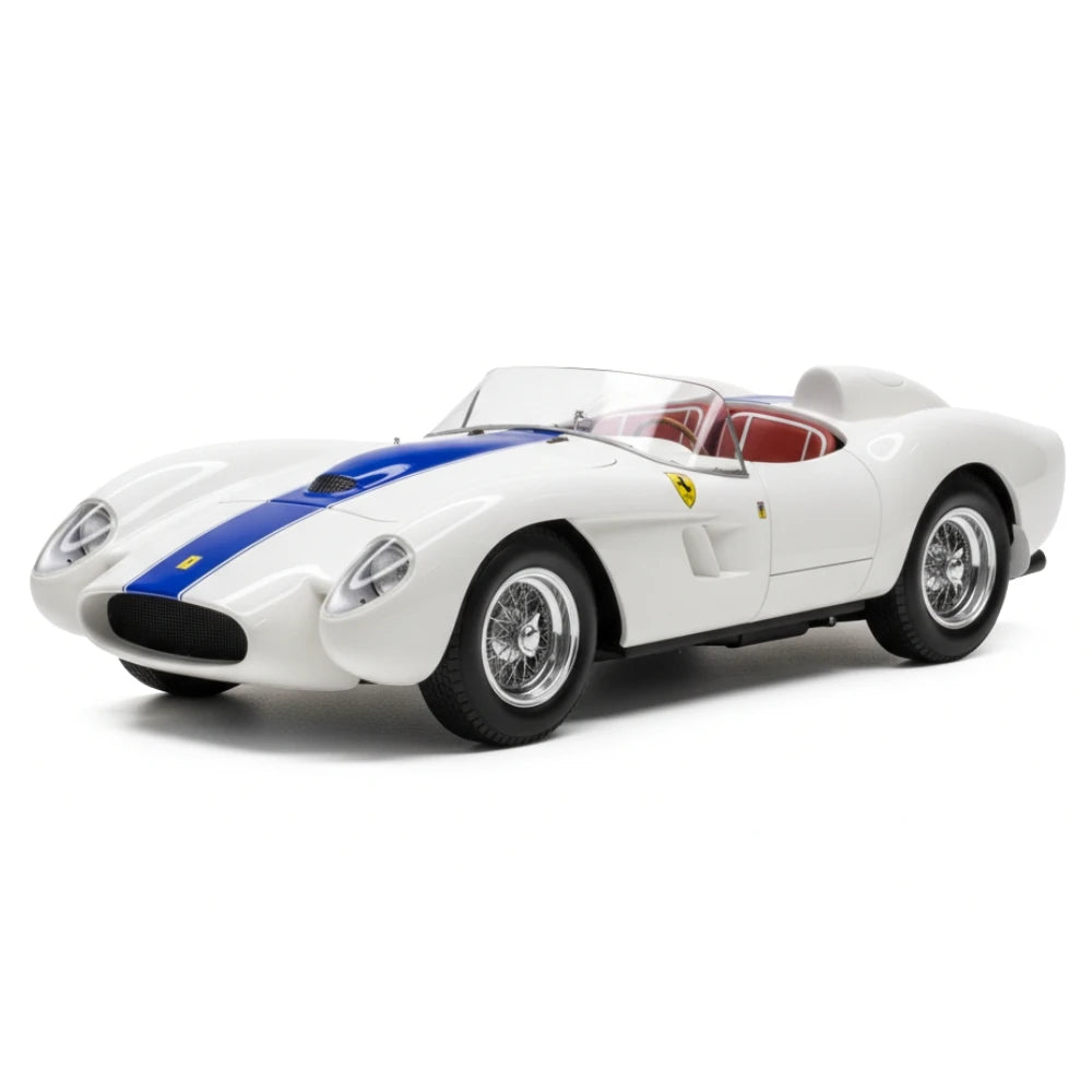 [BBR] 1:18 Ferrari 1957 250 Testa Rossa White Model Car Resin