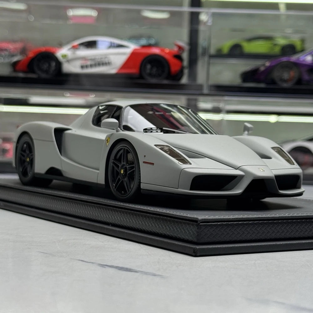 [BBR] 1:18 Ferrari 2002 Enzo grijs modelauto modelauto Hars