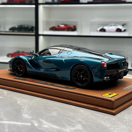 [BBR] 1:18 Ferrari 2013 LaFerrari blauw modelauto Hars