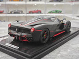 [BBR] 1:18 Ferrari 2013 LaFerrari Alonso Edition mat noir voiture miniature Die-Cast