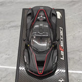 [BBR] 1:18 Ferrari 2013 LaFerrari Alonso Edition mat noir voiture miniature Die-Cast