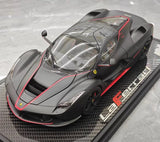[BBR] 1:18 Ferrari 2013 LaFerrari Alonso Edition mat noir voiture miniature Die-Cast
