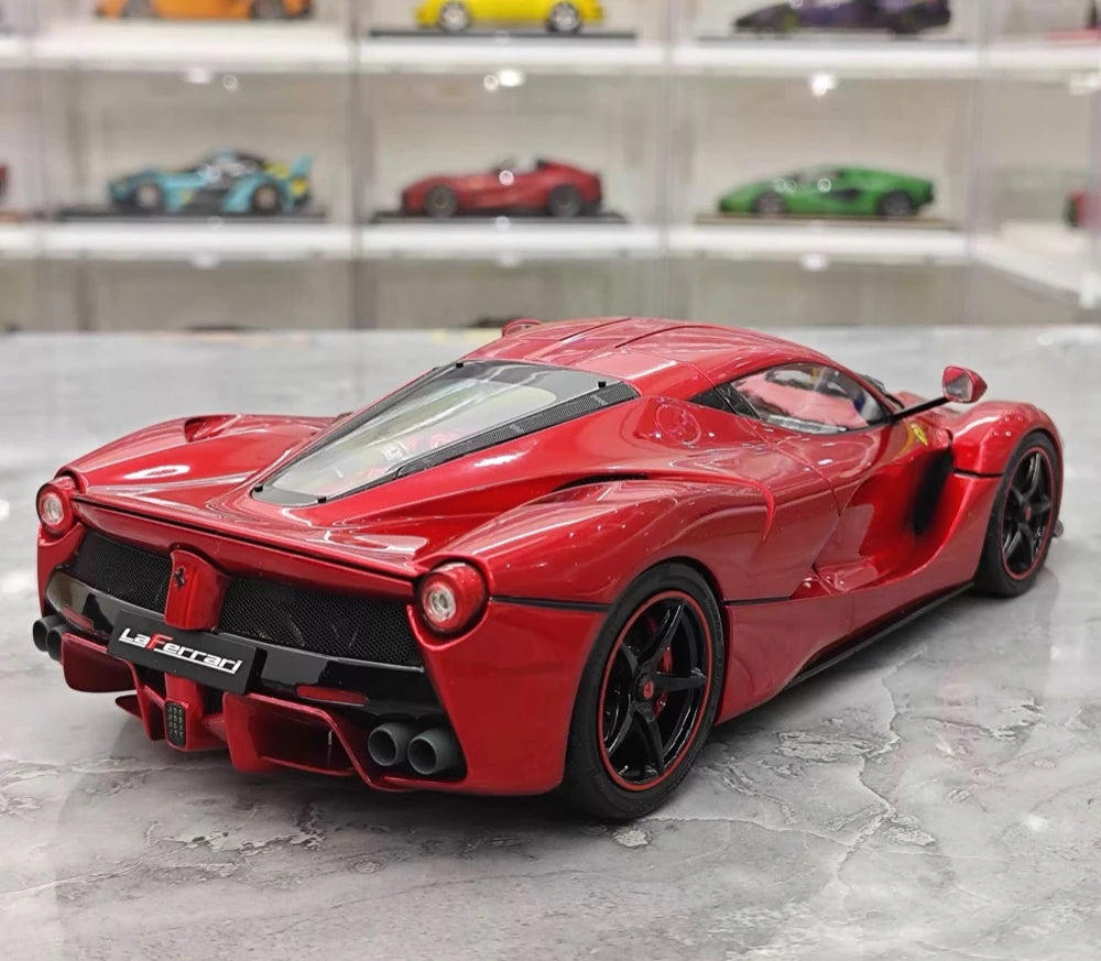 [BBR] 1:18 Ferrari 2013 LaFerrari Coupe Rosso Corsa modellbil Die-Cast