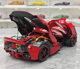 [BBR] 1:18 Ferrari 2013 LaFerrari Coupe Rosso Corsa modellbil Die-Cast