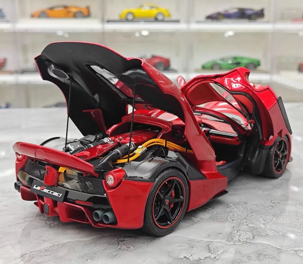 [BBR] 1:18 Ferrari 2013 LaFerrari Coupe Rosso Corsa モデルカー Die-Cast