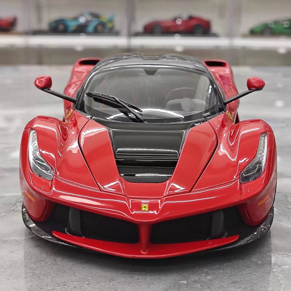 [BBR] 1:18 Ferrari 2013 LaFerrari Coupe Rosso Corsa Black Roof Model Car Die-Cast