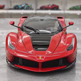 [BBR] 1:18 Ferrari 2013 LaFerrari Coupe Rosso Corsa Black Roof Model Car Die-Cast