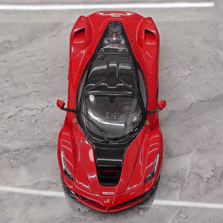 [BBR] 1:18 Ferrari 2013 LaFerrari Coupe Rosso Corsa Black Roof Model Car Die-Cast