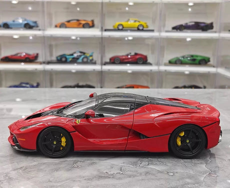 [BBR] 1:18 Ferrari 2013 LaFerrari Coupe Rosso Corsa Black Roof Model Car Die-Cast