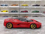 [BBR] 1:18 Ferrari 2013 LaFerrari Coupe Red Nero Carbon Roof Model Car Die-Cast