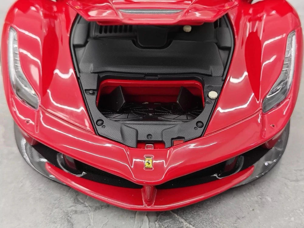 [BBR] 1:18 Ferrari 2013 LaFerrari Coupe Red Nero Carbon Roof Model Car Die-Cast