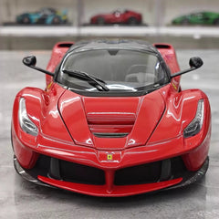 [BBR] 1:18 Ferrari 2013 LaFerrari Coupe Red Nero Carbon Roof Model Car Die-Cast