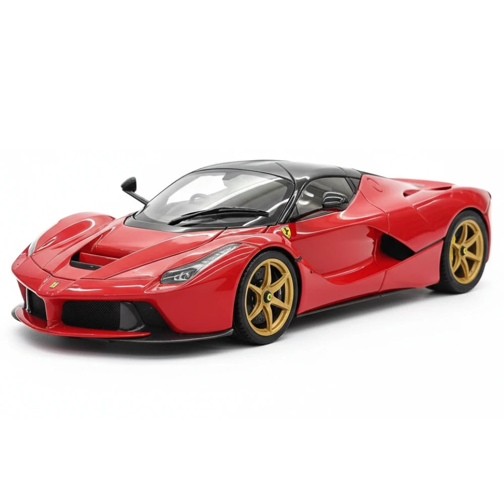 [BBR] 1:18 Ferrari 2013 LaFerrari Coupe Red Nero Carbon Roof Model Car Die-Cast