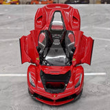 [BBR] 1:18 Ferrari 2013 LaFerrari Coupe Red Nero Carbon Roof Model Car Die-Cast