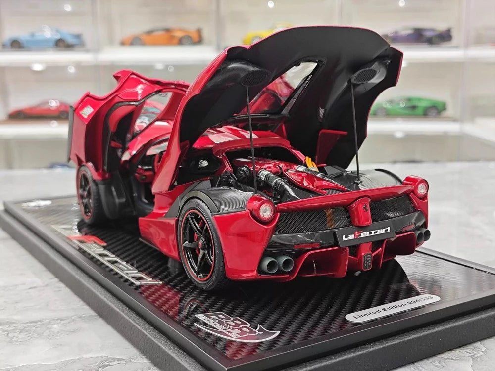 [BBR] 1:18 Ferrari 2013 LaFerrari Metallic Red Model Car Die-Cast