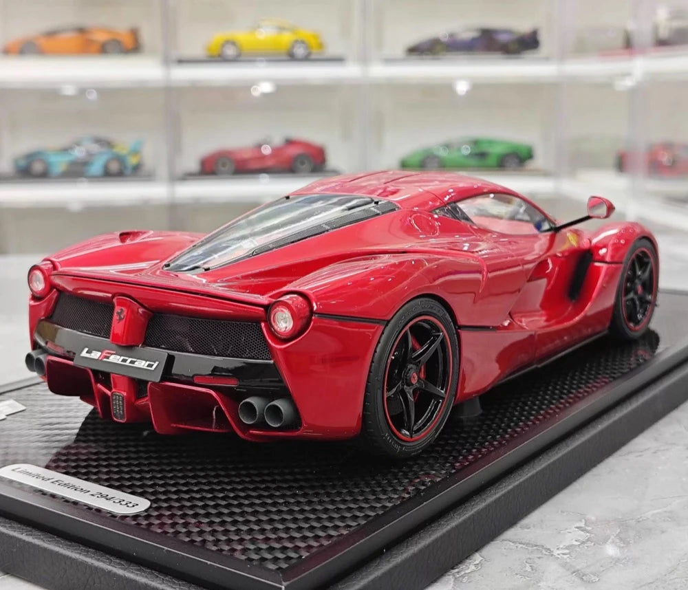[BBR] 1:18 Ferrari 2013 LaFerrari Metallic Red Model Car Die-Cast