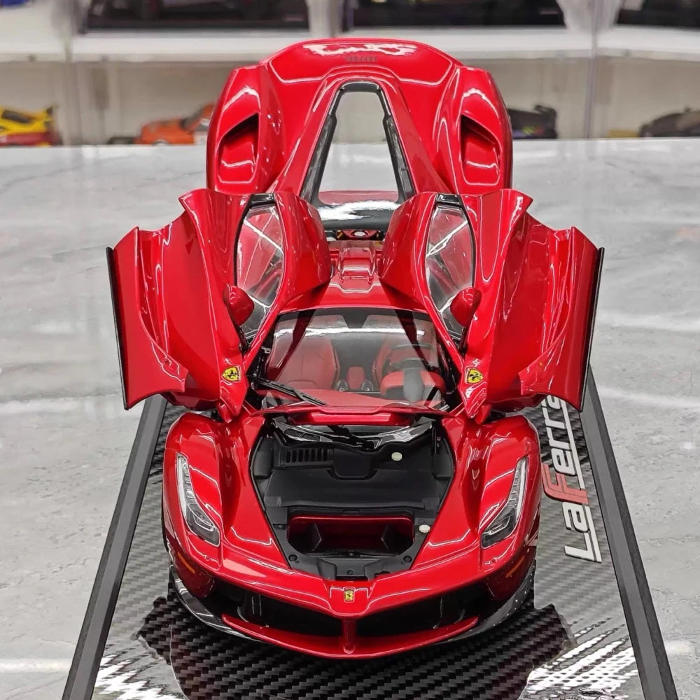 [BBR] 1:18 Ferrari 2013 LaFerrari Metallic Red Model Car Die-Cast