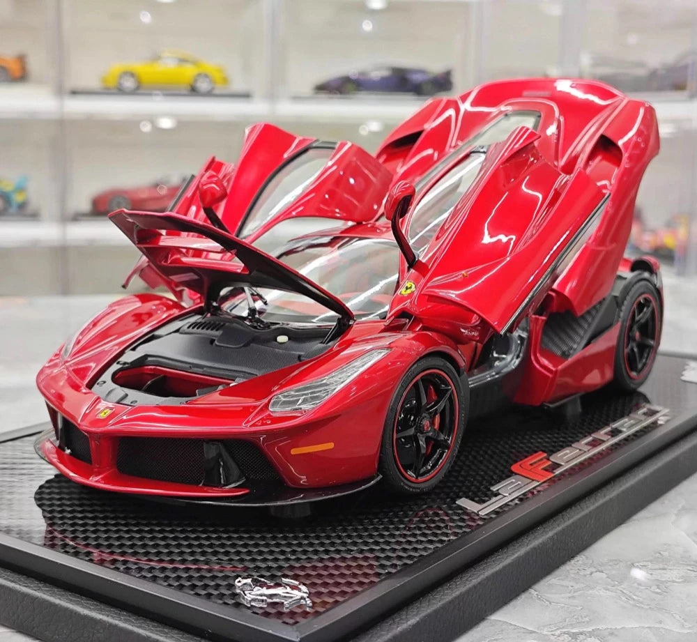 [BBR] 1:18 Ferrari 2013 LaFerrari Metallic Red Model Car Die-Cast