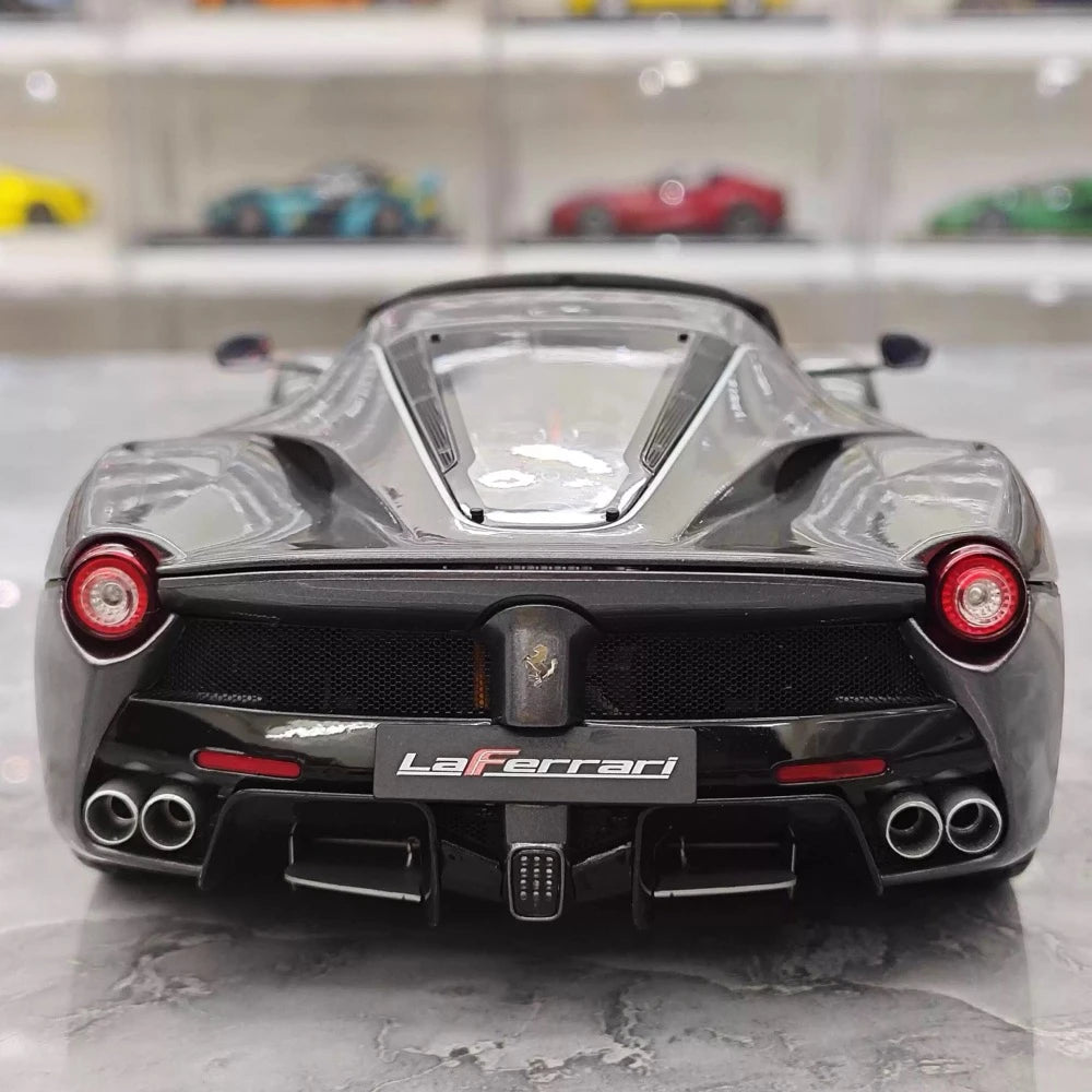 [BBR] 1:18 Ferrari 2016 LaFerrari Aperta Gray Model Car Die-Cast