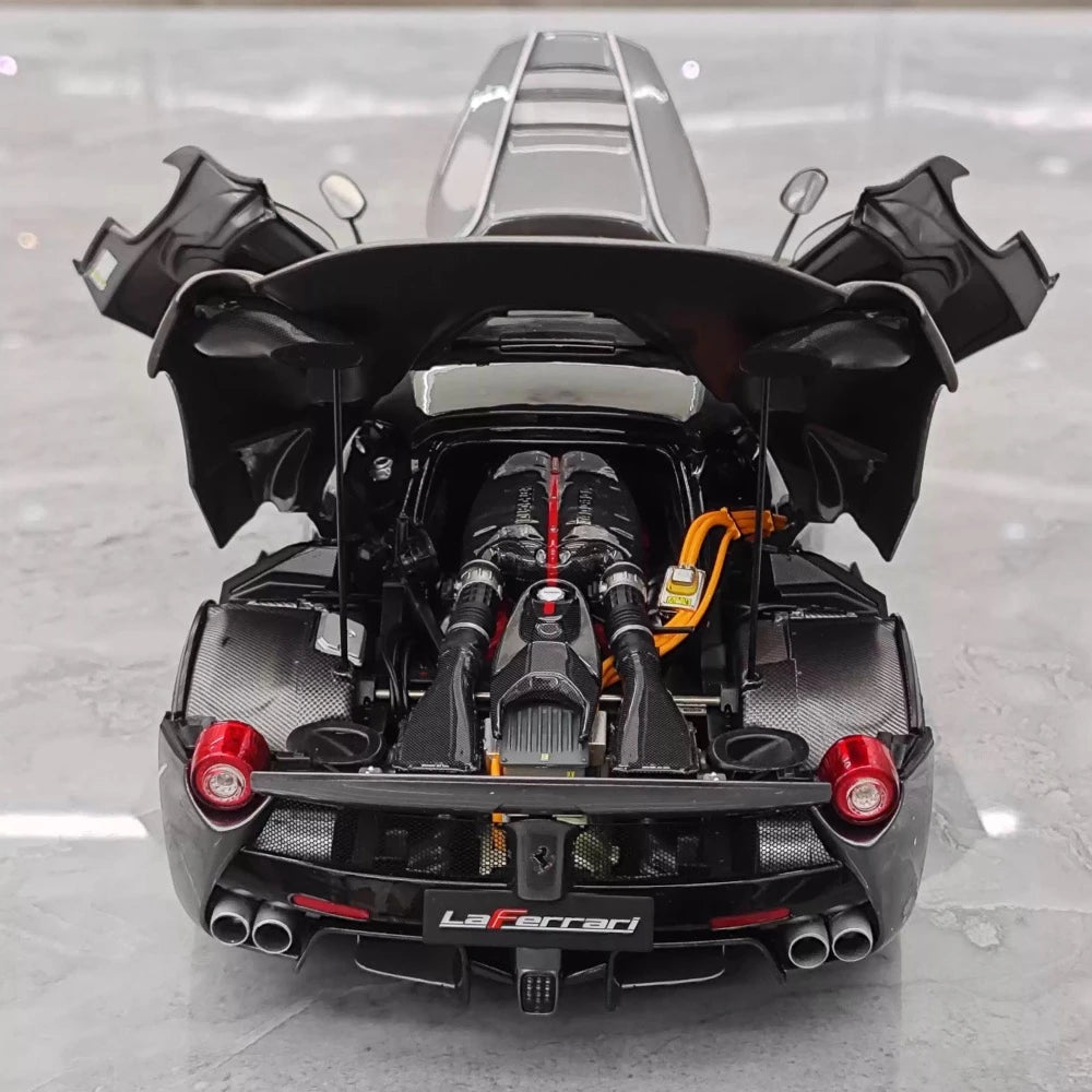 [BBR] 1:18 Ferrari 2016 LaFerrari Aperta Gray Model Car Die-Cast