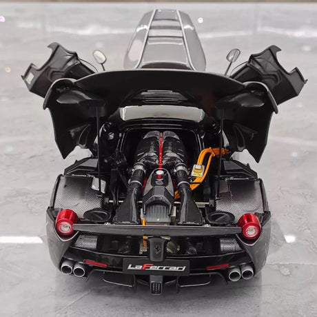 [BBR] 1:18 Ferrari 2016 LaFerrari Aperta Gray Model Car Die-Cast