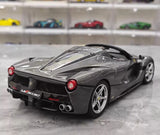 [BBR] 1:18 Ferrari 2016 LaFerrari Aperta grå modellbil Die-Cast