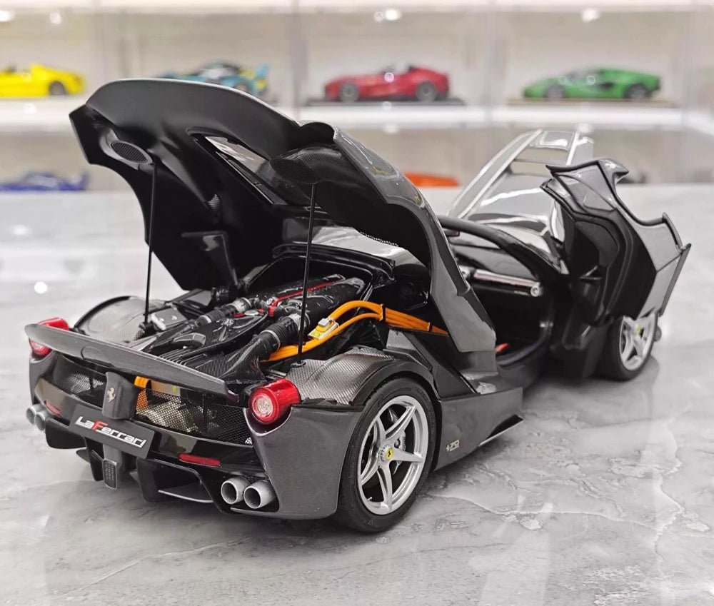 [BBR] 1:18 Ferrari 2016 LaFerrari Aperta Gray Model Car Die-Cast